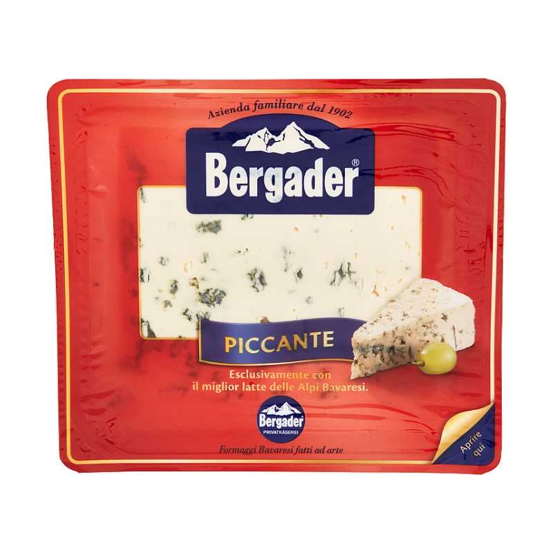 Bergader blue cheese piccante 100g Galea Supermarket
