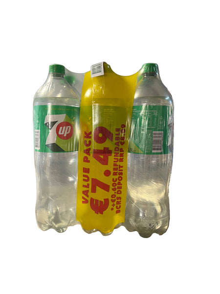 7up 1.5ltr x6 €7.49c