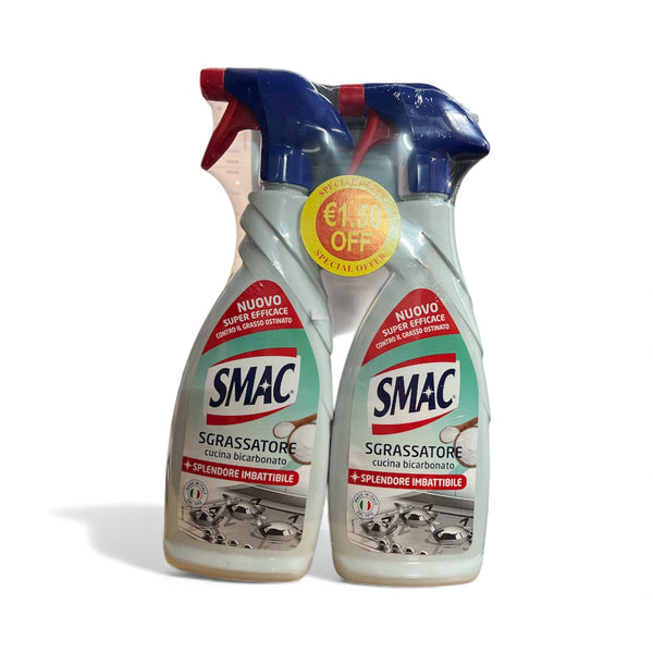 Smac Sgrassatore cucina bicarbonato 2x650ml €1.50 off