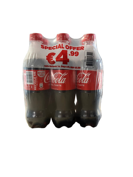 Coca Cola 6x50cl €4.99c