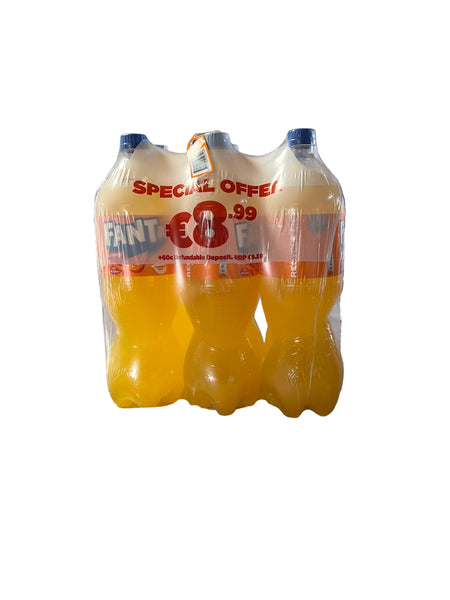 Fanta orange 1.5ltr x6  €8.99c