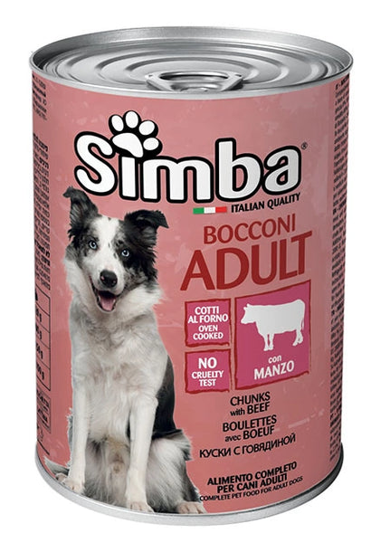 Simba Dog Chunks With Veal 415g Buy 4 For Only €2.40c