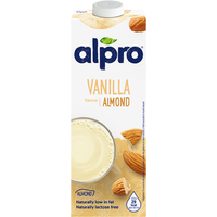 Alpro Almond Vanilla 1ltr