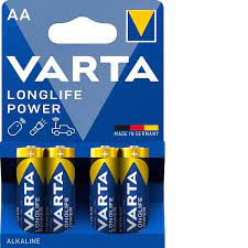 Varta AA Batteries x4