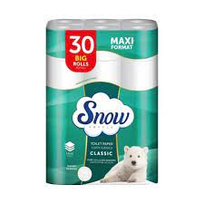 Snow softly Classic 3 plies toilet paper (30 rolls)