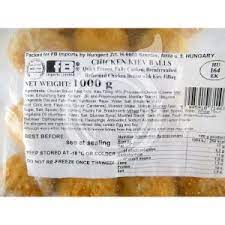 Hungerit frozen kiev balls 1kg