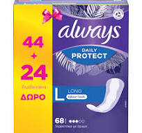 Always daily liners long 44+24 free