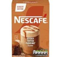 Nescafe Gold Sticky Toffee Pudding Latte Sachets 7 x 20g