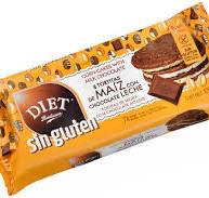 Diat Corn Cakes with Milk Chocolate gluten free 125gr