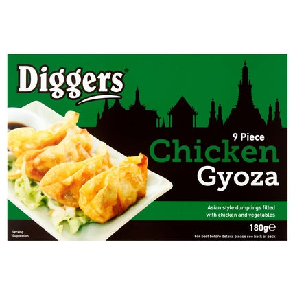 DIGGERS CHICKEN GYOZA 9PCS 180 Gr