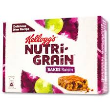 KELLOGG'S NUTRIGRAIN ELEVENSES RAISIN 6X45G