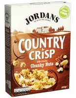 Jordan's country crisp chunky nuts 500gr 50c off