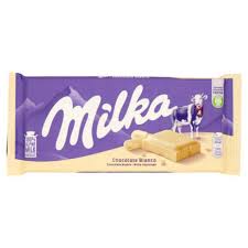 Milka White Chocolate 100gr