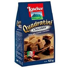 Loacker Quadratini Chocolate 125gr