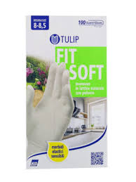 Tulip Disposable Gloves, Size L, 100 Pairs