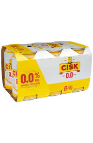 CISK OO% ALCOHOL FREE LAGER 33CL x6PACK