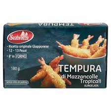 seabreeze tempura di mazzacolle tropicali 180gm 12/13 pcs