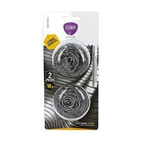 Clendy 2pcs Metal Scourer-no rust