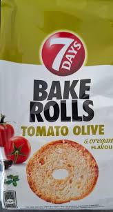 7 DAYS BAKE ROLLS TOMATO OLIVE 80gr