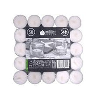 Tealights Muller 50pcs