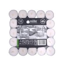 Tealights Muller 50pcs
