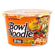Nongshim Bowl Noodles Spicy Chicken Flavour 100gr
