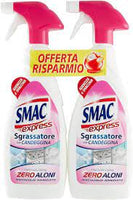 Smac Express Sgrassatore con Candeggina 650ml twin pack