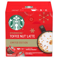 Dolce Gusto Starbucks Toffee Nut Latte Limited Edition 6 Cups