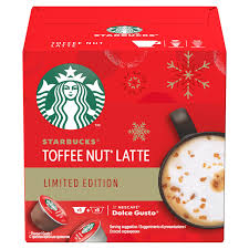 Dolce Gusto Starbucks Toffee Nut Latte Limited Edition 6 Cups