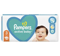 Pampers VP active baby 3 x54