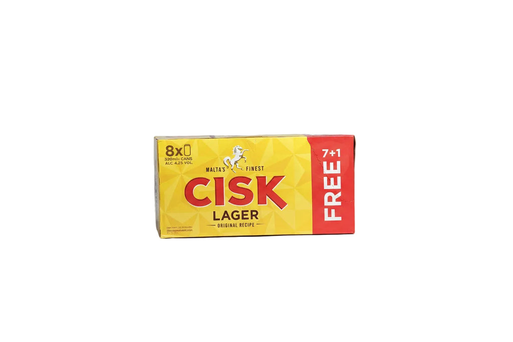 Cisk Lager Promo 7+1 Free 33cl – Galea Supermarket