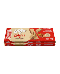 Lago Wafers hazelnut cream 2x125g