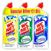 WC NET BLEACH GEL 750ML X3 SPECIAL OFFER