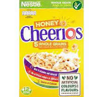 NESTLE CHEERIOS HONEY CERAL 370G.