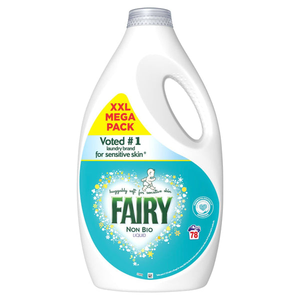 Fairy Non Bio Liquid Detergent 78w 2418ml