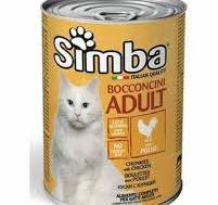 Simba Cat  Chunkies with chicken  415gr Buy 4 for €2.40c