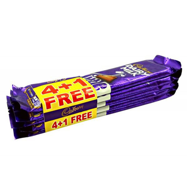 Cadbury Dairy Milk little 4+1 free 18g