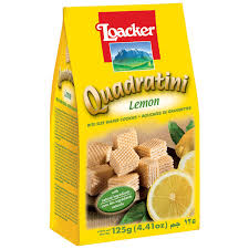 Loacker Quadratini Lemon 125gr
