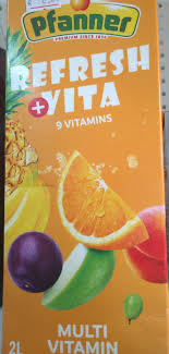 Pfanner Refresh + Vita MultiVitamin 2ltr