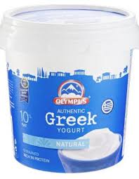 Olympos Greek strained yoghurt 10% fat 1 kilo