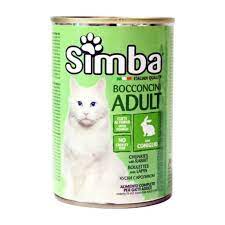 Simba Cat Food chunks w/ Rabbit 405gr Buy 4 for €2.40c