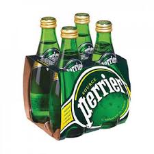 Perrier sparkling water 33cl x4 incl 40c bcrs deposit