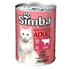 Simba Cat Chunkies with veal 405g Buy 4 for €2.40