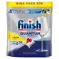 Finish All in 1 Lemon Quantum 74 tabs