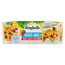 Bonduelle Corn& Olives 100gr x 3