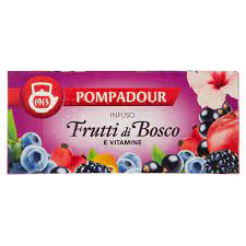 Pompadour Infuso Ai Frutti Di Bosco Con Vitamine 20 filtri