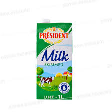 President Skimmed Milk 1ltr