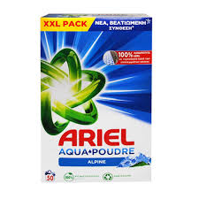 Ariel Aqua Poudre Alpine Powder 50 Washes 3.250kg