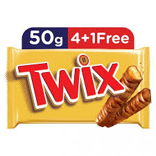 Twix bars multipack 4+1 free