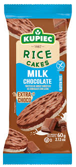 Kupiec rice cakes milk choclate 60g